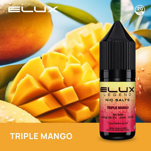 Elux Nic Salts 20mg | 10 PACK - Discount Vapes