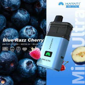 Cherry berry Hayati Pro Ultra 1500 Puffs disposable vape