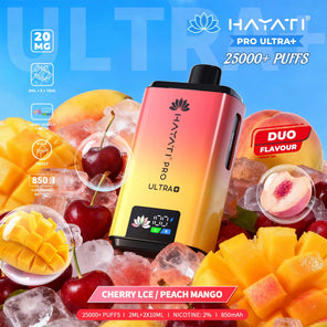 Hayati Pro Ultra Plus 25,000+ | 5 PACK - Discount Vapes