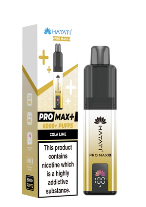 Hayati Pro Max Plus 6000+ | Single Bar - Discount Vapes