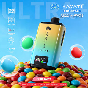 Hayati Pro Ultra Plus 25,000+ | 5 PACK - Discount Vapes