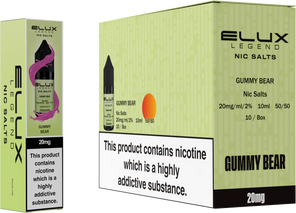 Elux Nic Salts 20mg | Single Bottle - Discount Vapes
