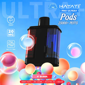 Hayati Pro Ultra Plus 25000+ Pods | 5 PACK - Discount Vapes