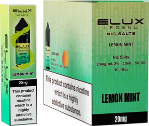 Elux Nic Salts 20mg | Single Bottle - Discount Vapes