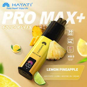 Hayati Pro Max Plus 6000+ | 5 PACK - Discount Vapes