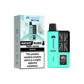 Hayati Rubik 7000+ | 5 PACK - Discount Vapes