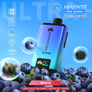 Hayati Pro Ultra Plus 25,000+ | 5 PACK - Discount Vapes