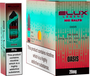 Elux Nic Salts 20mg | Single Bottle - Discount Vapes