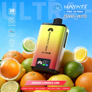 Hayati Pro Ultra Plus 25,000+ | 5 PACK - Discount Vapes