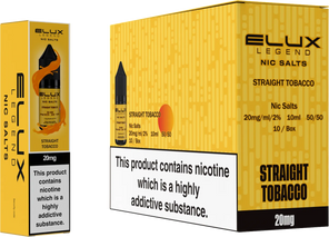 Elux Nic Salts 20mg | Single Bottle - Discount Vapes