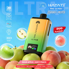 Hayati Pro Ultra Plus 25,000+ | 5 PACK - Discount Vapes