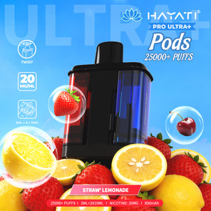 Hayati Pro Ultra Plus 25000+ Pods | 5 PACK - Discount Vapes