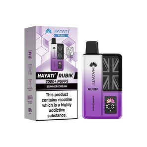 Hayati Rubik 7000+ | 5 PACK - Discount Vapes