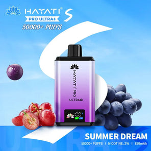 Hayati Pro Ultra Plus (S) 50,000+ | 5 PACK - Discount Vapes