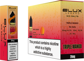 Elux Nic Salts 20mg | Single Bottle - Discount Vapes