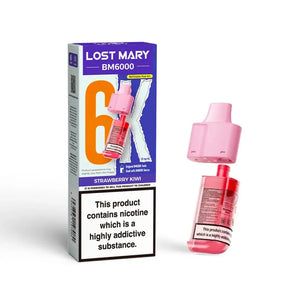 Lost Mary BM6000 New Edition Pods | 5 PACK - Discount Vapes