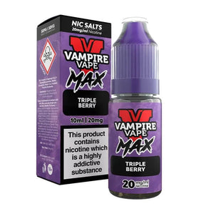 Vampire Vape Max Nic Salts | 5 PACK - Discount Vapes