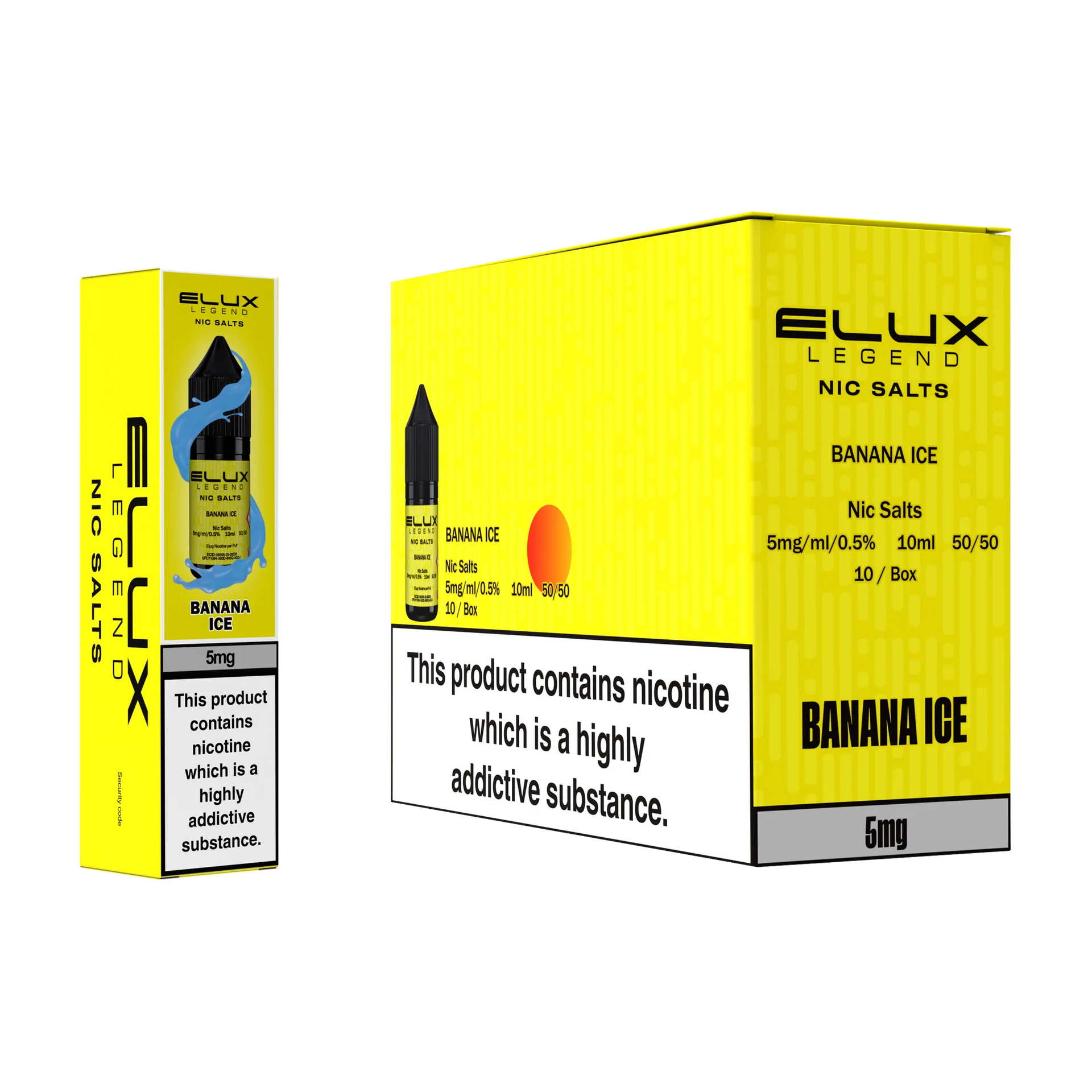 Elux Nic Salts 5mg | 10 PACK - Discount Vapes