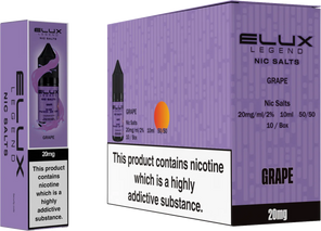 Elux Nic Salts 20mg | Single Bottle - Discount Vapes