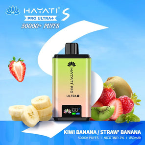 Hayati Pro Ultra Plus (S) 50,000+ | 5 PACK - Discount Vapes