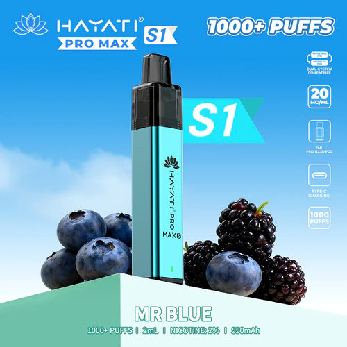 Hayati Pro Max S1 1000+ | 10 PACK