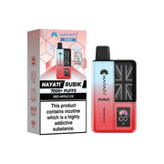 Hayati Rubik 7000+ | Single Bar - Discount Vapes
