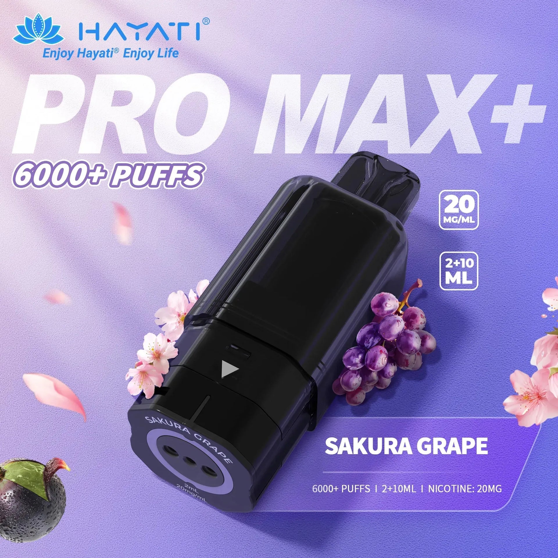 Hayati Pro Max Plus 6000+ Pods | 5 PACK - Discount Vapes