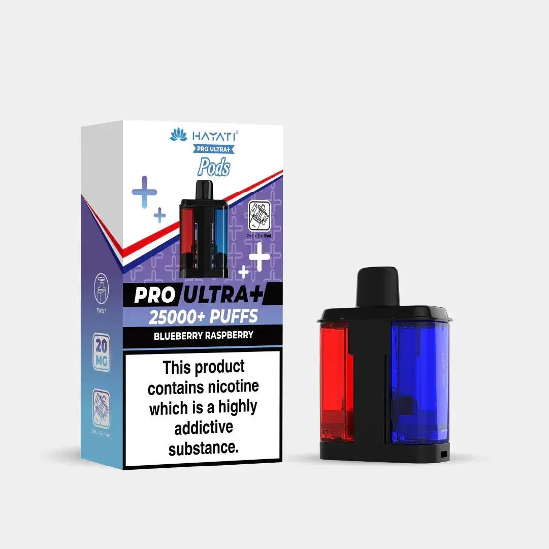 Hayati Pro Ultra Plus 25000+ Pods | 5 PACK - Discount Vapes