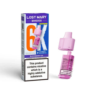 Lost Mary BM6000 New Edition Pods | 5 PACK - Discount Vapes