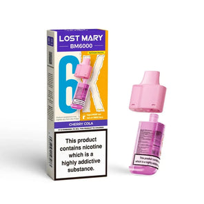 Lost Mary BM6000 New Edition Pods | 5 PACK - Discount Vapes